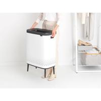 Brabantia Bo hi wasbox 2 x 45 liter white - thumbnail