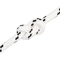 Boottouw gevlochten 16 mmx50 m polyester wit - thumbnail