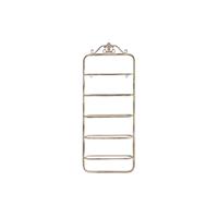 Flessenrek DKD Home Decor Metaal Wit (39 x 9,5 x 102,5 cm) - thumbnail