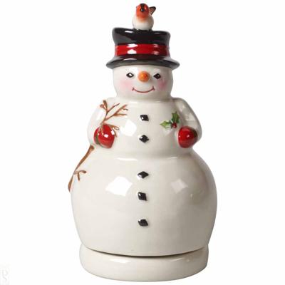 Villeroy & Boch Nostalgic Melody Sneeuwman draaiend