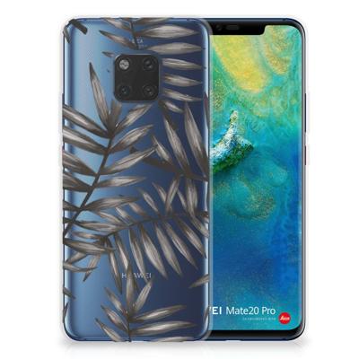 Huawei Mate 20 Pro | TPU Case | Leaves Grey Huawei Mate 20 Pro | TPU Case | Leaves Grey
