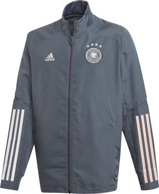 Duitsland Presentatie Full Zip Jacket Junior 2020-2021 - Maat 128 - Kleur: Grijs | Soccerfanshop