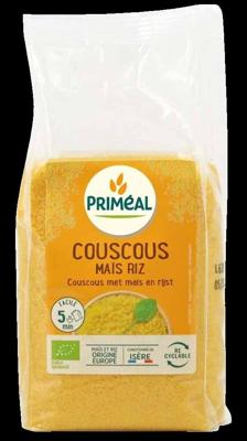 Primeal Couscous mais rijst bio 500 Gram Primeal Couscous mais rijst bio 500 Gram