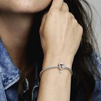 Pandora 798873C01 Bedel Sprankelende Pootafdruk zilver-zirconia - thumbnail