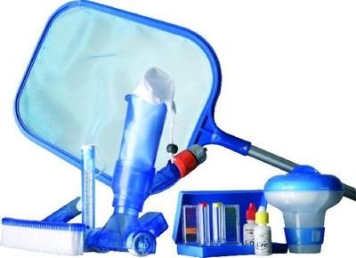 GRE-reinigingsset voor zwembad - 7 stuks