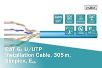 Digitus DK-1613-A-VH-305 305m Cat6a U/UTP (UTP) Blauw netwerkkabel - thumbnail