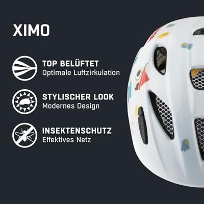 Olympic Sportswear Alpina sports kinderhelm ximo white bear 49-54 glans
