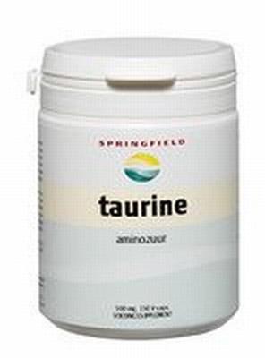 Springfield Taurine 500mg 150 Capsules