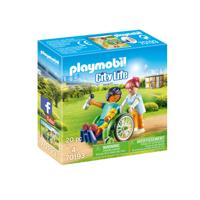 PLAYMOBIL City Life   Patiënt in rolstoel (70193) - thumbnail