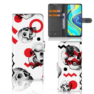 Telefoonhoesje met Naam Xiaomi Redmi Note 9 Pro | Note 9S Skull Red Telefoonhoesje met Naam Xiaomi Redmi Note 9 Pro | Note 9S Skull Red