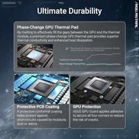 ASUS ROG Astral - -RTX5080-O16G-WHITE NVIDIA GeForce RTX 5080 16 GB GDDR7 - thumbnail