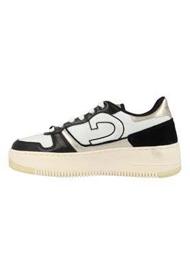 Cruyff Campo Low Lux CC243900-960 Zwart / Wit / Goud-36 maat 36 - thumbnail