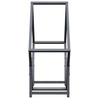 Brandhoutrek 60x25x60 cm koudgewalst staal antracietkleurig - thumbnail