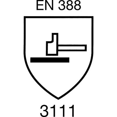 Honeywell Handschoen | maat 10 geel | BW-tricot m.nitril | EN 388 PSA-categorie II | 10 paar - 010010141E 010010141E