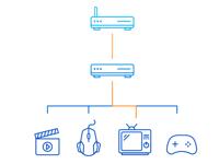 D-Link DGS-108 8-Port Layer2 Gigabit Switch (tot 1000 Mbps gegevensoverdracht per poort, non-blocking architectuur, zonder ventilator, metalen behuizing) zwart, 8 Ports - thumbnail