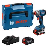 Bosch Blauw GDX 18V-285 Accu slagschroevendraaier/slagmoeraanzetter | Inclusief 2x GBA 18V 4,0 Ah & Lader GAL 18V-40 - 06019N2102 - thumbnail