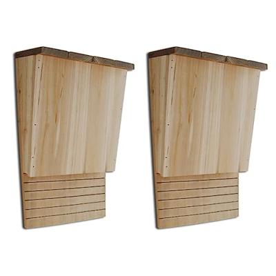 VidaXL Vleermuizenkasten 2 st 22x12x34 cm VidaXL Vleermuizenkasten 2 st 22x12x34 cm
