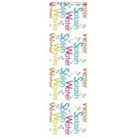VidaXL Doucherolgordijn met cassette 80x240 cm stofbreedte 76 cm - thumbnail