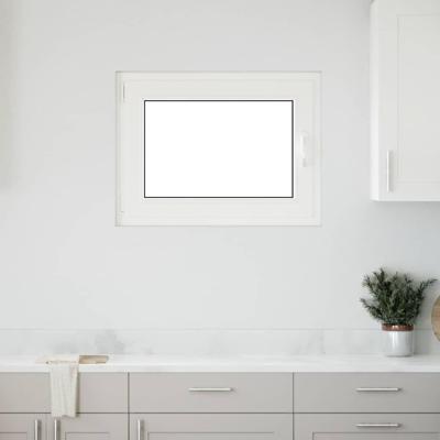 Kelderraam "RISOR" 80x50 cm draai-kiep DIN links antraciet