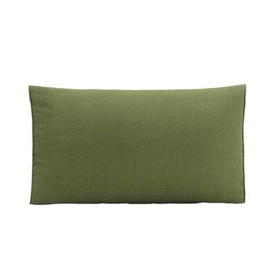 Loungekussen Brest rug/zij - donkergroen - 73x43 cm - Leen Bakker