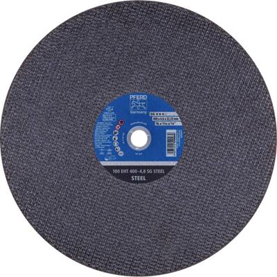 PFERD TOOLS 100 EHT 400-4,8 SG STEEL/22,23 61329822 Doorslijpschijf recht 400 mm 10 stuk(s) Gietijzer, Staal