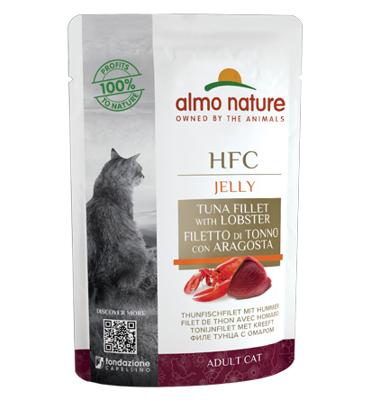 ALMO NATURE HFC Jelly tonijnfilet met kreeft - 55g