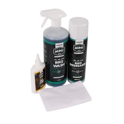 MINT Oxford reinigingsset " cycle chain & lube kit" cleaner set oxford