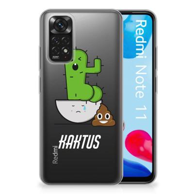 Xiaomi Redmi 10 | Redmi Note 11 4G Telefoonhoesje met Naam Cactus Poo Xiaomi Redmi 10 | Redmi Note 11 4G Telefoonhoesje met Naam Cactus Poo