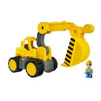 Big power worker midi graafmachine met figuur - thumbnail