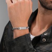 Armband Heren Police PEAGB0078101 Zilverkleurig - thumbnail