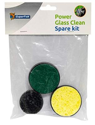 Power Glass Clean Spare Kit aquaria Superfish - Superfish