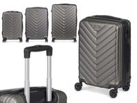 Kofferset HT-025D-3 HT-025D-3 Donker grijs 3 Onderdelen - thumbnail