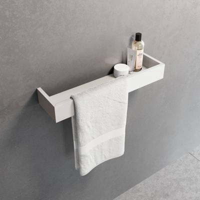 Novellini Frame Planchet met Handdoekhouder 60x12x6 cm Mat Wit