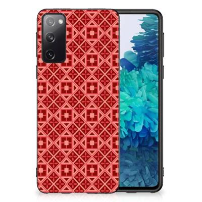 Samsung Galaxy S20 Bumper Case Batik Rood