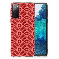 Samsung Galaxy S20 Bumper Case Batik Rood - thumbnail