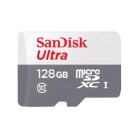 SanDisk Ultra flashgeheugen 128 GB MicroSDXC Klasse 10 (SDSQUNR-128G-GN3MN) - thumbnail
