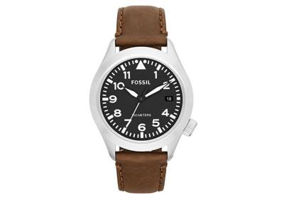 Horlogeband Fossil AM4512 Leder Bruin 22mm Horlogeband Fossil AM4512 Leder Bruin 22mm