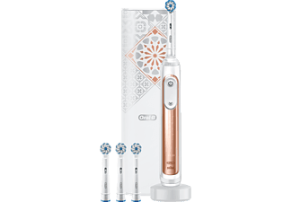 Oral-B Genius X 20000 Luxe Edition Volwassene Roterende tandenborstel Roségoud, Wit Oral-B Genius X 20000 Luxe Edition Volwassene Roterende tandenborstel Roségoud, Wit