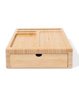 HEMA Organizer met draadloze oplader bamboe - thumbnail