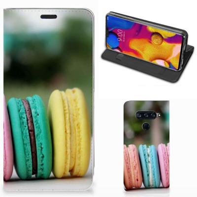 LG V40 Thinq | Flip Style Cover | Macarons