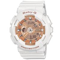 Casio Baby-G Elektronisch Polshorloge Unisex Wit - thumbnail