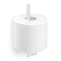 ZACK Carvo reserverolhouder 2,3x10x19,5cm wit - thumbnail