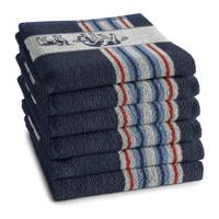DDDDD Keukendoek Friesian Blue (6 stuks) - thumbnail