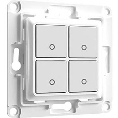 Shelly Shelly Wall switch 4 - white Wandtoets