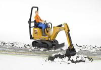 Bruder JCB mini graafmachine + machinist - thumbnail
