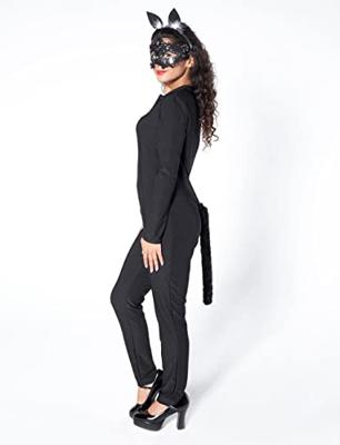 Catsuit Jersey zwart - thumbnail