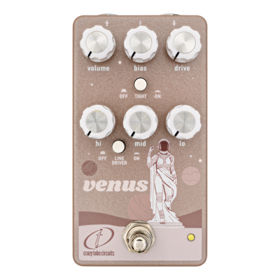 Crazy Tube Circuits Venus Real Tube Overdrive effectpedaal