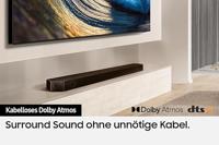 Samsung HW-Q995GD 11.1.4-kanaals Q-soundbar voor tv's, 4.0.2-kanaals achterluidspreker, bluetooth-luidspreker met draadloze Dolby Atmos/DTS:X, Q-Symphony [2024] - thumbnail