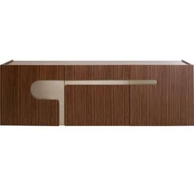 Kare Design Bravo Dressoir 3-Deurs - Walnoot