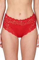 J&C dames tailleslip met kant - microfiber - Kanten vrouwen onderbroek - Elastisch - thumbnail